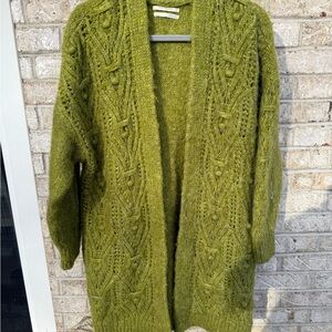 Anthropologie Nuria Textured Cardigan EUC, Sz L